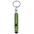 Safety Whistle Key Ring - Green